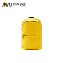 JIWU 苏宁极物 男女简约轻质运动休闲双肩包小背包小书包旅行