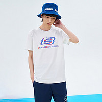 SKECHERS 斯凯奇 L121U154 男子短袖T恤