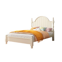 酷漫居 实木儿童床+床垫 135*190cm