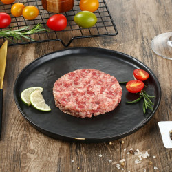 BRIME CUT 谷饲安格斯牛肉汉堡饼 400g（4片）*4件 + 原切板腱片 200g