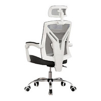 HBADA 黑白调 HDNY115 人体工学电脑椅 白色 升级款