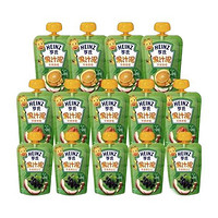 88VIP：Heinz 亨氏 宝宝水果泥 120g*14袋 礼盒装+赠品2袋