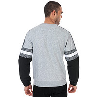 【Lacoste】Mens Bi-Material Print Sweatshirt