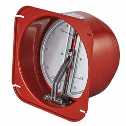 submarine潜水艇gn160烟道止回阀镀锌碳钢升级防火款