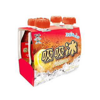 Want Want 旺旺 吸吸冰 果味饮料 可乐柠檬味 80ml*4袋