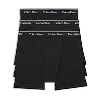 Calvin Klein 卡尔文·克莱 男士棉质平角内裤 3件装