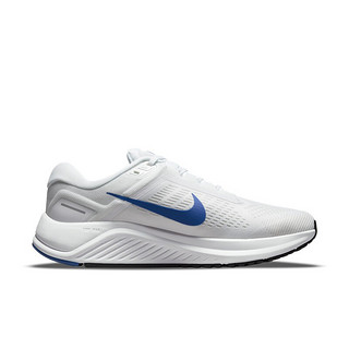 NIKE 耐克 Air Zoom Structure 24 男子跑鞋 DA8535-100 白蓝 39