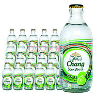 Chang 象牌 泰象泰国进口Chang青柠味无糖苏打水325ml*24瓶弱碱性气泡水年货整箱(广东没货)