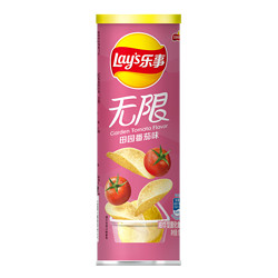 Lay's 乐事 无限薯片  田园番茄味  104g