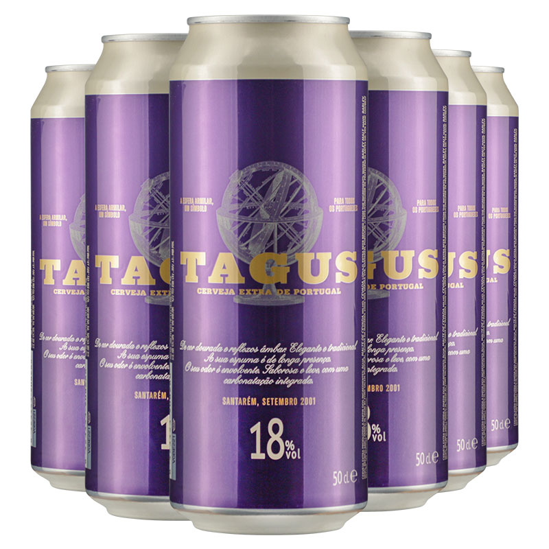 TAGUS 泰谷 18度烈性啤酒 500ml*6罐