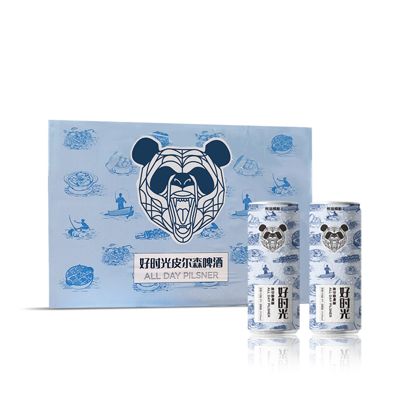 PANDA BREW 熊猫精酿 好时光 皮尔森啤酒