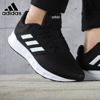 阿迪达斯 adidas官网旗舰男鞋2021秋季新款黑武士运动鞋网面跑步鞋FX3754（44.5、FX3808）