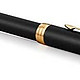 PARKER 派克 Sonnet 钢笔，哑光黑色漆金饰边，高级笔尖（1931516）