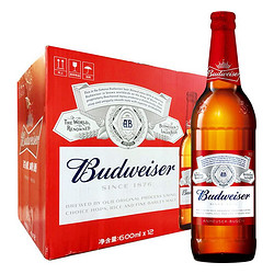 Budweiser 百威 啤酒 600ml*12瓶