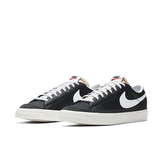 NIKE 耐克 Blazer Low '77 Vntg 中性休闲运动鞋 DA6364-001 黑白 43