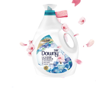 Downy 当妮 花萃云柔系列 2合1洁净柔顺洗衣液 3.7kg 淡雅罗兰