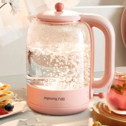 joyoung九阳办公室煮茶器烧水养生壶玻璃多功能花茶壶