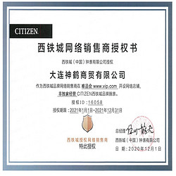 CITIZEN 西铁城 经典商务时尚简约皮带男士机械表NH8390