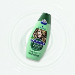 schwarzkopf施华蔻七种草药控油洗发水400ml瓶
