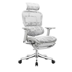 Ergonor 保友办公家具 E精英版 人体工学电脑椅 银白色+舒躺宝