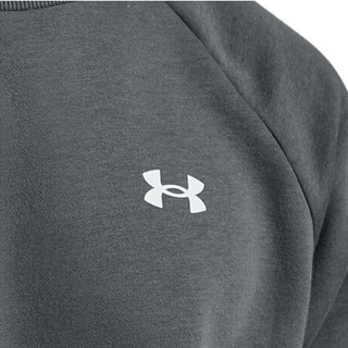 UNDER ARMOUR 安德玛 Rival Cotton 男子运动卫衣 1357104-012 灰色 L