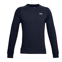 UNDER ARMOUR 安德玛 Rival Cotton 男子运动卫衣 1357104-410 深蓝色 L