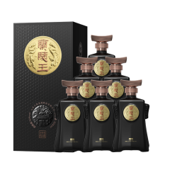 兰陵 黑兰陵王 浓香型  白酒 纯粮酒 52% 508mL 6瓶整箱