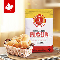 圣地博格 加拿大原装进口 多用途高筋小麦面粉 5kg