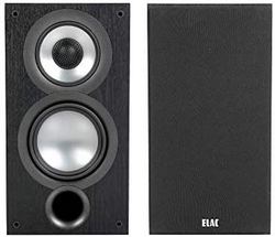 Elac 意力 ELAC Uni-Fi 2.0 UB52 书架式扬声器（对），黑色（UB52-BK）