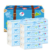 CoRou 可心柔 V9婴儿纸巾柔抽纸保湿面巾纸婴童适用餐巾纸3层100抽12包整箱