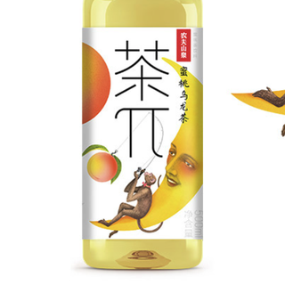 NONGFU SPRING 农夫山泉 茶π 蜜桃乌龙茶 500ml*5瓶