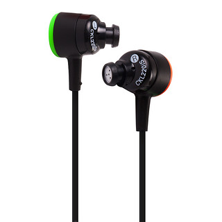 audio-technica 铁三角 CKL220iS 入耳式动圈有线耳机 黑色狂热 3.5mm