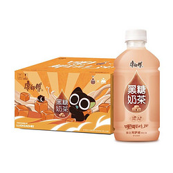 康师傅 Tingyi 康师傅 黑糖奶茶 330ml×12瓶 箱装