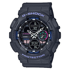 CASIO 卡西欧 手表 G-SHOCK S SERIES系列 防震防磁防水自动LED照明运动男女手表 GMA-S140-8A