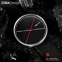 CIGA Design CIGA design玺佳X系列双针手表石英表男表情侣表时尚个性