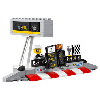 LEGO 乐高 Speed超级赛车系列 75888 保时捷 911 RSR和保时捷 911 Turbo 3.0