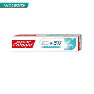 高露洁Colgate劲白小苏打牙膏120克 清新口气 馥香茉莉白茶味