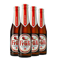 Fruli 芙力 荔枝啤酒 330ml*4瓶