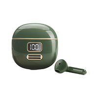 REMAX 睿量 TWS-36 半入耳式真无线蓝牙耳机 暗夜绿