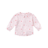 DAVE&BELLA 戴维贝拉 DBM15976 女童T恤 草莓印花 120cm