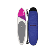 SUP ATX sup美国桨板 粉色+白灰 3.2m