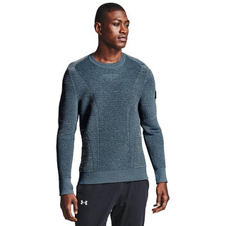 UNDER ARMOUR 安德玛 Intelliknit Phantom 2.0 男子运动T恤 1354397-467 蓝色 XXL