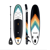 Hurley Advantage sup充气立式桨板 白黑色+彩色 3.2m