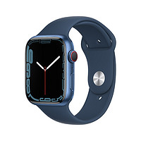 Apple 苹果 Watch Series 7 智能手表 45mm GPS版 深邃蓝色 海外版