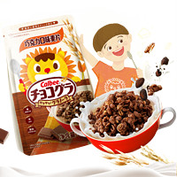 卡乐比巧克力儿童麦片 日本进口燕麦片休闲零食即食冲饮早餐300g 巧克力麦片300g 1袋