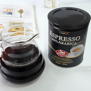 SAQUELLA 圣贵兰 意大利 中度烘焙 咖啡粉 250g