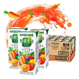 Kagome 可果美野菜生活果蔬汁原味0ml 12盒 报价价格评测怎么样 什么值得买 Kagome 可果美野菜生活果蔬汁原味0ml 12盒 报价价格评测怎么样 什么值得买