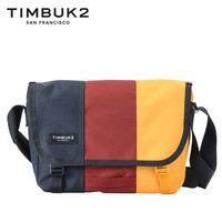 TIMBUK2 黄色/红色邮差包街头时尚嘻哈斜挎包男休闲运动小包单肩包（环保料黄色/红色S号）