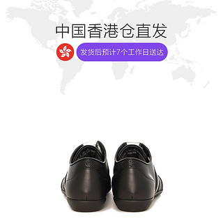 香港直邮BALLY巴利21春夏男士黑色黑白条网状皮革休闲鞋6231544