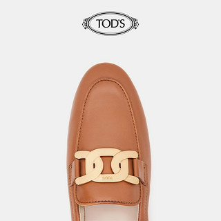 TOD'S官方正品2021早秋新品女士KATE乐福鞋单鞋女鞋